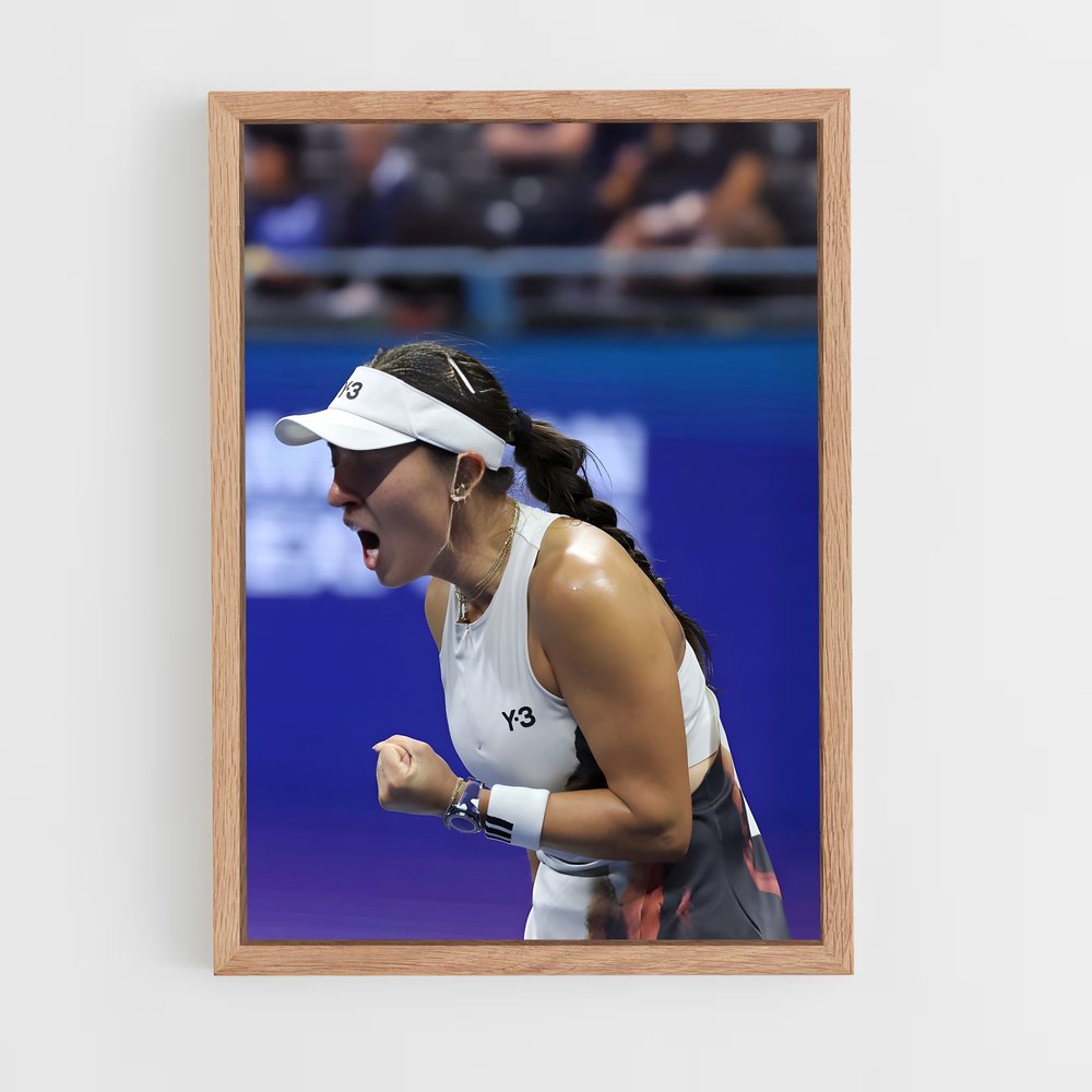 Poster Jessica de pegula – affiche Tennis (vue 4)